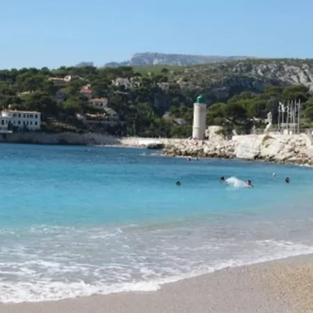 Magnifique T2 Résidence la Rade vue mer parking K6&you Cassis Exterior foto