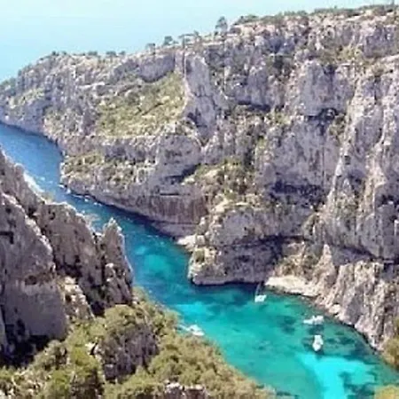Magnifique T2 Résidence la Rade vue mer parking K6&you Cassis Exterior foto