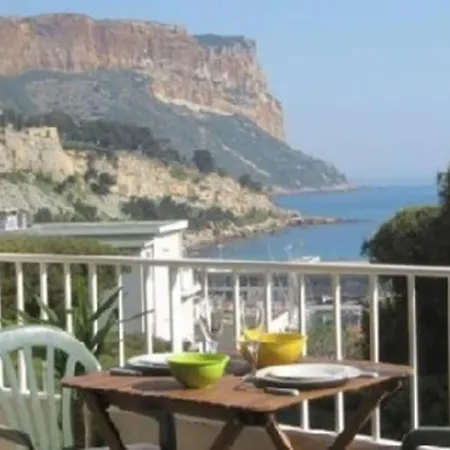 Magnifique T2 Résidence la Rade vue mer parking K6&you Cassis Exterior foto
